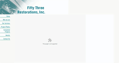 Desktop Screenshot of fiftythreerestorations.com